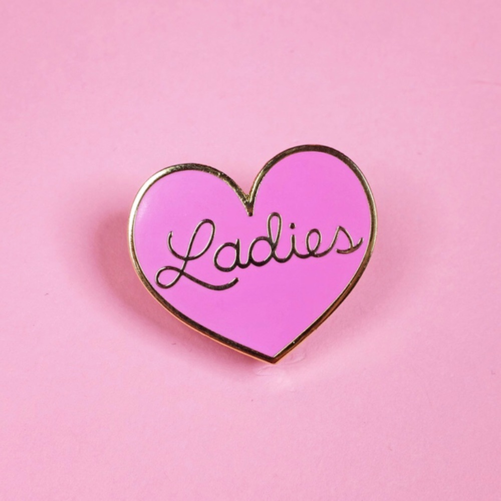 Lady Love Enamel Pin